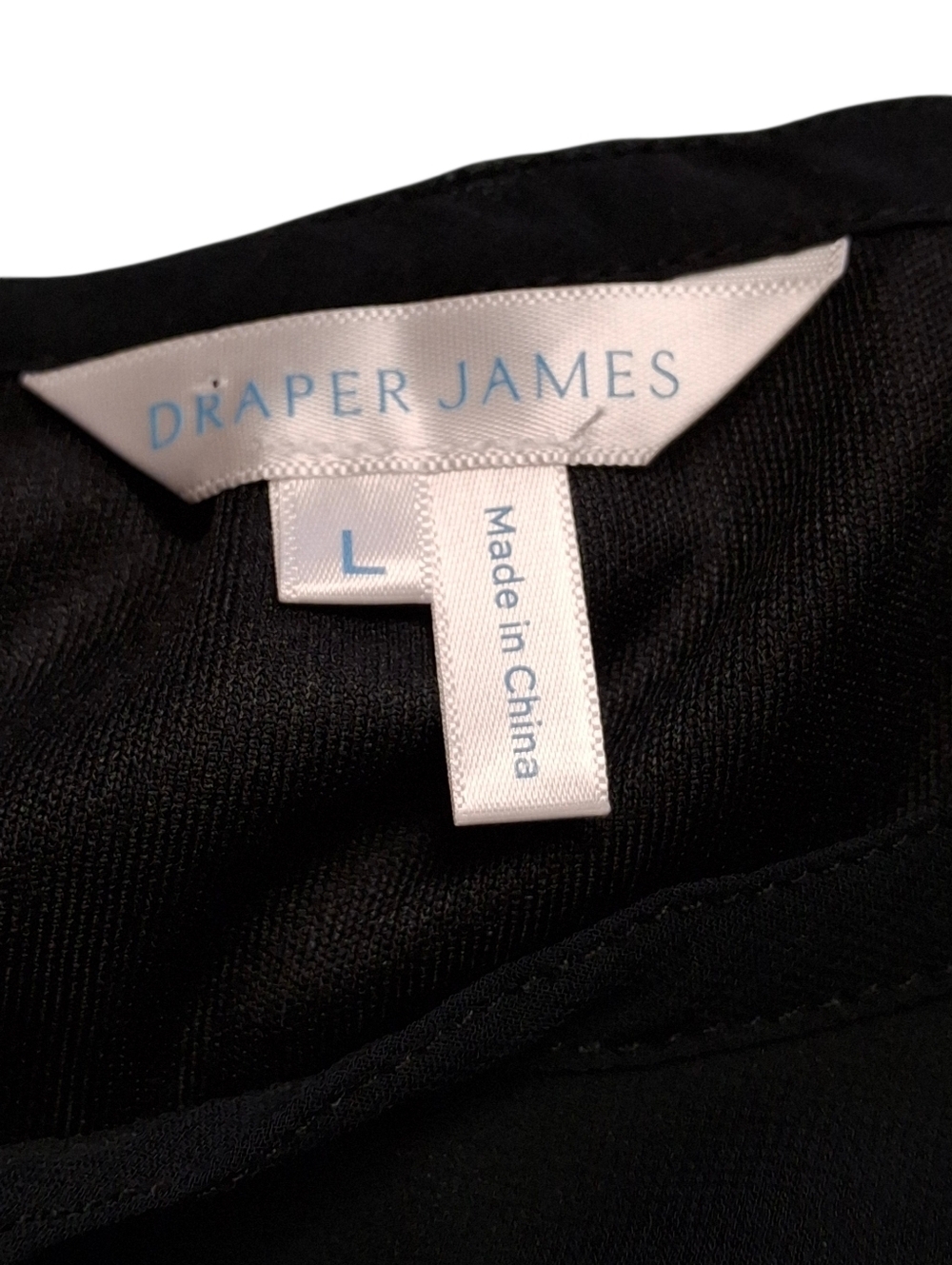 Draper James Long Sleeve Flounce Ruffle Tier Black Dress   Women Size Medium - Picture 2 of 15